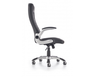 Kancelárska stolička s podrúčkami Upset - čierna / sivá