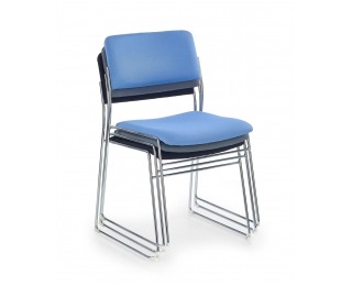 Konferenčná stolička Vito - modrá