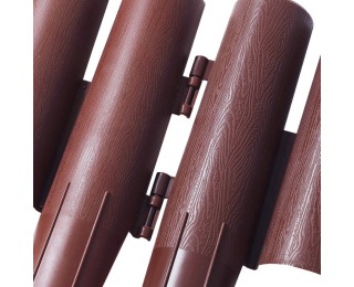 Obruba trávnika / záhradný plôtik (10 ks) Hansi New - hnedá