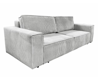 Rozkladacia pohovka s úložným priestorom Harpera Big Sofa - svetlosivá