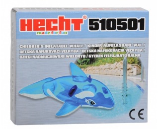 Detská nafukovacia veľryba 510501 - modrá / biela