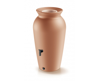Plastový sud na dažďovú vodu IDVE230R736 230 l - terakota
