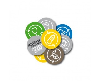 Odpadkový kôš na triedený odpad (3 ks) ISWB20S3 20 l - antracit Odpadkový kôš na triedený odpad (3 ks) ISWB20S3 20 l - antracit