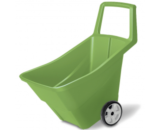 Plastový záhradný vozík IWO95Z 95 l - olivová