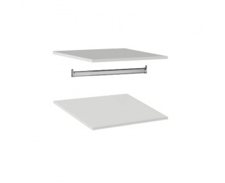 Vnútorné vybavenie skrine James Typ 7 - biela