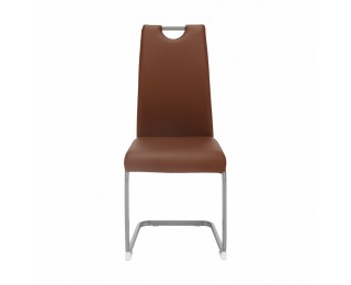 Jedálenská stolička Dekoma - hnedá