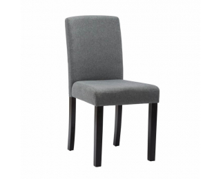 Jedálenská stolička Seluna - sivá / čierna