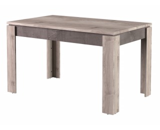 Rozkladací jedálenský stôl Jesi 130/175 - gaštan nairobi / onyx Rozkladací jedálenský stôl Jesi 130/175 - gaštan nairobi / onyx