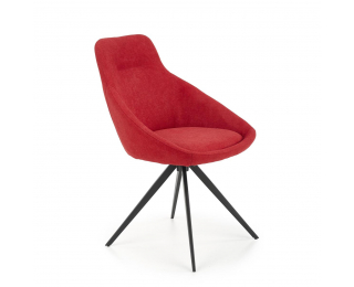 Jedálenská stolička K431 - červená / čierna