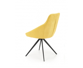 Jedálenská stolička K431 - žltá / čierna