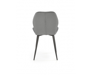 Jedálenská stolička K453 - sivá / čierna