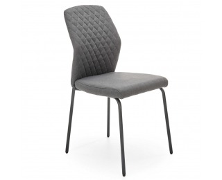 Jedálenská stolička K461 - sivá / čierna