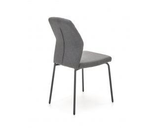 Jedálenská stolička K461 - sivá / čierna