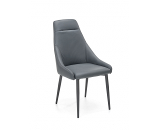 Jedálenská stolička K465 - tmavosivá / čierna