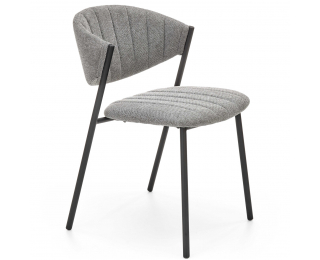 Jedálenská stolička K469 - sivá / čierna