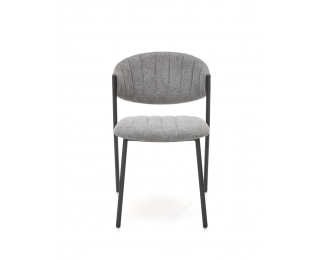 Jedálenská stolička K469 - sivá / čierna