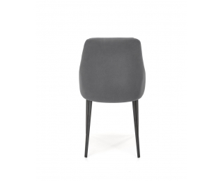 Jedálenská stolička K470 - svetlosivá / tmavosivá / čierna