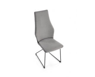 Jedálenská stolička K485 - sivá / čierna