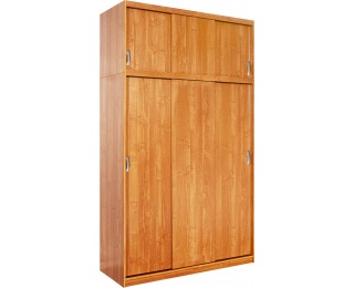 Šatníková skriňa s posuvnými dverami Kamma 6D - jelša