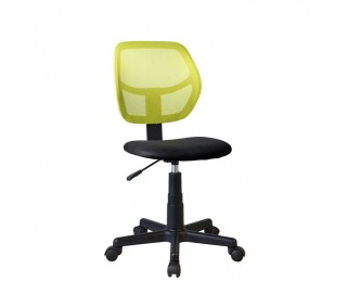Kancelárska stolička Mesh - zelená / čierna