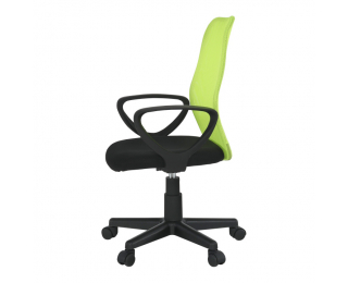 Kancelárska stolička s podrúčkami BST 2010 - zelená