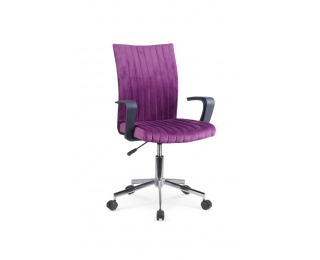 Kancelárska stolička s podrúčkami Doral - fialová