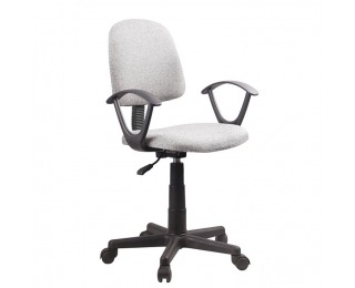 Kancelárska stolička s podrúčkami Tamson - sivá / čierna