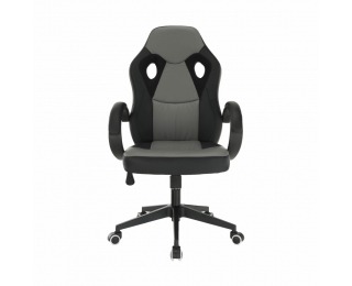Kancelárske kreslo s podrúčkami Lester New - čierna / sivá