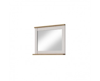 Zrkadlo na stenu Keit SL80 - sosna Andersen / dub riviera