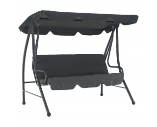 Záhradná hojdačka Kemi - sivá