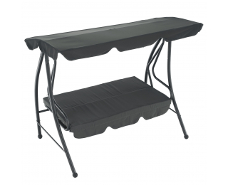 Záhradná hojdačka Kemi - sivá