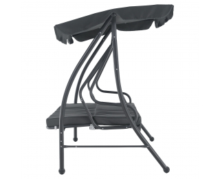 Záhradná hojdačka Kemi - sivá