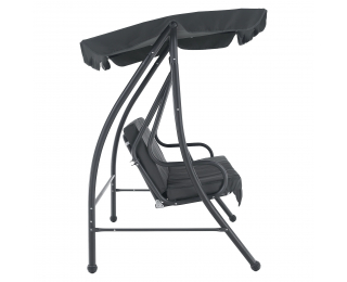 Záhradná hojdačka Kemi - sivá