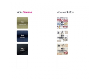 Rozkladacie kreslo s úložným priestorom Keny New - sivá / vzor