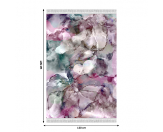 Koberec Delila 120x180 cm - ružová / zelená / krémová