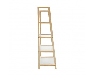 Policový regál Koen Typ 2 - biela / prírodná Policový regál Koen Typ 2 - biela / prírodná