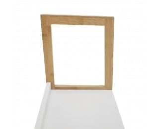 Policový regál Koen Typ 2 - biela / prírodná Policový regál Koen Typ 2 - biela / prírodná