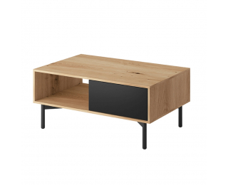 Konferenčný stolík Forso FL102 - dub artisan / čierna