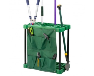 Stojan na záhradné náradie Lamal New - zelená / sivá