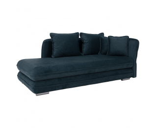 Leňoška s úložným priestorom Lamba P - modrá