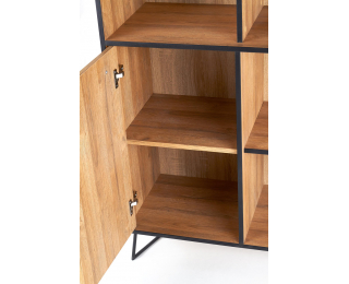 Regál Lockheed KM2 - dub grandson / čierna Regál Lockheed KM2 - dub grandson / čierna