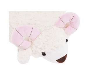 Taburetka Lola - biela / prírodná