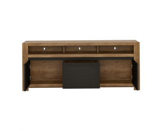 TV stolík Lucita HAVF01 - dub lefkas tmavý / čierna