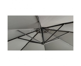 Záhradný slnečník Lukan - sivá