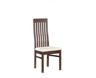 Jedálenská stolička Krzeslo L-11 - wenge / krémová (Prestige-A3 61)