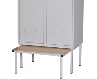 Výsuvná lavica k šatňovej skrini LW-800/JS/480 - svetlosivá