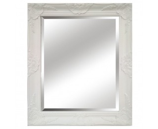 Zrkadlo na stenu Malkia Typ 13 - biela