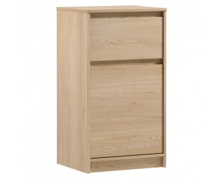 Jednodverová komoda so zásuvkou Manol K1D1S - cremona