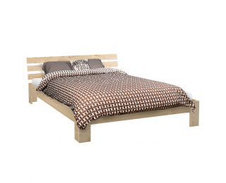 Manželská posteľ s roštom Alpera 160x200 cm - prírodná