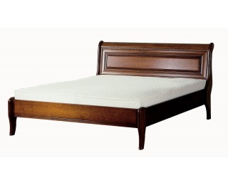 Rustikálna manželská posteľ s roštom Raweno R 160 - toffi